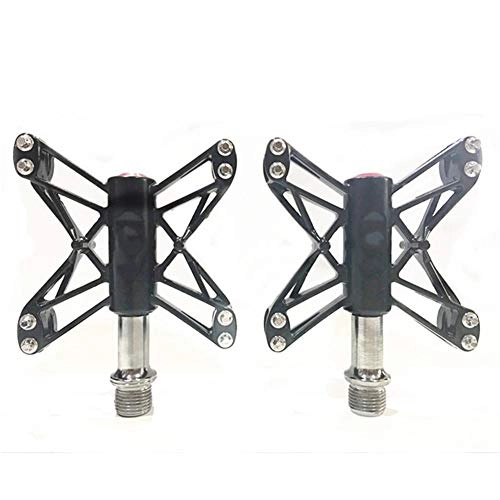 Mountain Bike Pedal : HAIK Bicycle Pedal Butterfly Type Foot Bearing Aluminum Alloy Body Diagonal Aluminum Alloy Mountain Bike Pedal