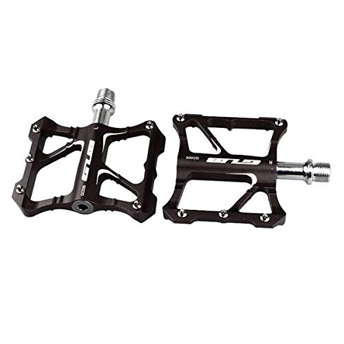 Mountain Bike Pedal : Haoyushangmao Bicycle Pedals Aluminum Alloy Pedals 2 / Package Comfortable Black