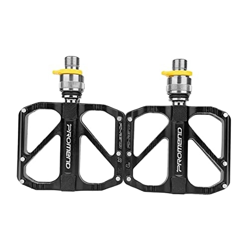 Mountain Bike Pedal : Harilla Mountain Bike Pedals Pedals Flat Pedals 9 / 16" Non- Smooth Bearing BMX Bike Accessories Replacement , 3 Bearing QR, 10x9.1cm