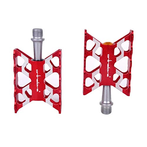 Mountain Bike Pedal : Hengtongtongxun Bike Pedals - Aluminum CNC Bearing Mountain Bike Pedals -Lightweight Bicycle Platform Pedals - Universal 9 / 16" Pedals For BMX / MTB Bike, City Bike The latest style, and dur
