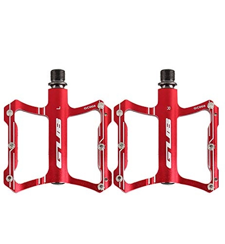 Mountain Bike Pedal : HJJGRASS Bicycle Pedals Mountain Bike Pedals Aluminum Anti Skid Durable Bicycle Cycling Pedals Bicycle Pedals for BMX MTB Road Bicycle 9 / 16