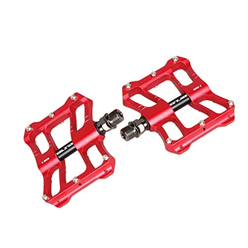 Mountain Bike Pedal : HJJGRASS Mountain Bike Pedals Flat Pedals Bicycle Pedals Aluminum Anti Skid Durable Bicycle Cycling Pedals Bicycle Pedals for BMX MTB Road Bicycle 9 / 16