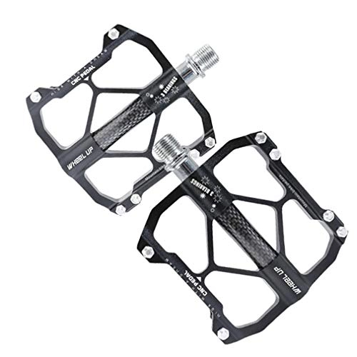 Mountain Bike Pedal : HJJGRASS Mountain Bike Pedals Ultralight Outdoor Cycling Bicycle Pedals Parts Bicycle Pedals Aluminium Alloy Bearing Skidproof Mountain Bike MTB Pedals