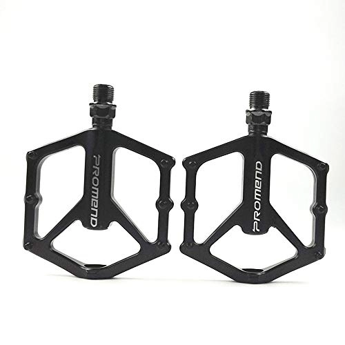 Mountain Bike Pedal : HLGQ Bicycle Pedals, Aluminum Alloy CNC Pedals, DU Bearing Mountain Bike Pedals, Mountain Bike Pedals, Non-Slip Bicycle Parts