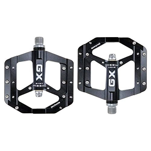 Mountain Bike Pedal : HNQH Super Lightweight Mountain Bike Pedals, Aluminium Alloy Pedals Professional CNC MTB Pedal 9 / 16 Pedals Sealed 2 Bearing Pedals Non-slip Pedal
