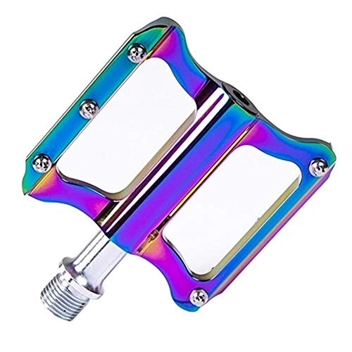 Mountain Bike Pedal : HNZZ Bike Pedal Ultralight Pedal CNC Aluminum / Alloy Body For Mountain Road Bicycle Pedal Sealed Bike Pedals (Color : 72x81mm)