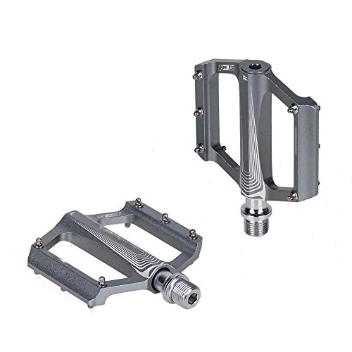 Mountain Bike Pedal : HPPSLT Bike Pedals Mountain Bike Road Bike Pedals, MTB Pedals, Aluminum alloy bicycle and bicycle bearing pedal-3
