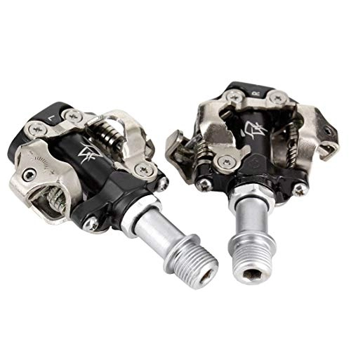 Mountain Bike Pedal : HQ's perfect store Cycling equipment YD193 SeatSail MTB Mountain Bike CNC Clipless Pedals, Size : 12.5 * 6.2 * 3.2cm Safe and practical