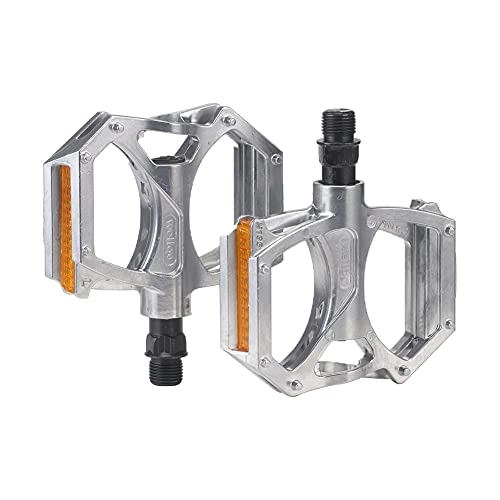 Mountain Bike Pedal : HSYSA Bicycle Pedals Ultra-light Aluminum Alloy Pedals Anti-skid and Stable Pedals for Mountain Bike and Folding Bike