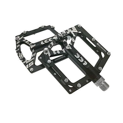 Mountain Bike Pedal : HUATINGRHPM Mountain Bike Pedals, Road Bike Pedals with Ultralight Aluminum Alloy and 3 Sealed Axle Diameter for Mountain Road Cycling - 9 / 16 Inch