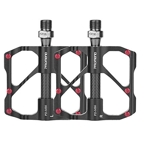Mountain Bike Pedal : HUIGE Bike Cycling Pedals Lightweight Aluminum Alloy Mountain Bike, Road Bike, Fixed Gear Bicycle Sealed Bearing Pedals
