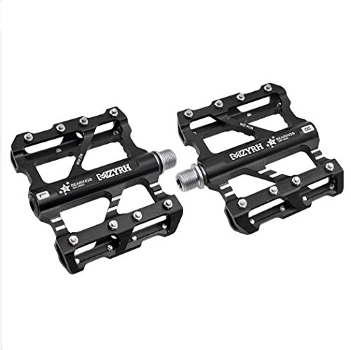 Mountain Bike Pedal : Huiiv Pedal, Lightweight Aluminum Pedal Bicycle Pedal Bicycle Pedal 3 Palin Pedal Bearing (L r is a Right-Left)