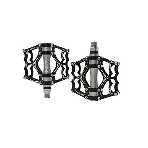 Mountain Bike Pedal : HUIJUNWENTI Bicycle Pedals Bearing Universal Pair Of Non-slip Aluminum Alloy Palin Pedals Bicycle Accessories Mountain Bike Pedals (Color : A2)