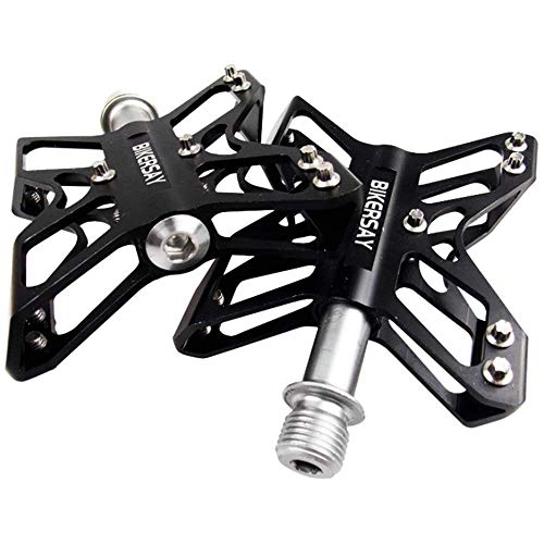 Mountain Bike Pedal : HXYL Bicycle Pedals, Bicycle Pedal Mountain Bike Pedals Quick Release Road Bike Accessories Aluminum Alloy Anti-Skid Bearing Ankle