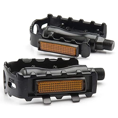Mountain Bike Pedal : HYBHSCL Bicycle Pedal 1 Pair Road Mountain Bike Aluminum Alloy Anti-Slip Bicycle Cycling Pedals Bicycle Accessories Replacement Parts Anti-Slip And Abrasion Resistance