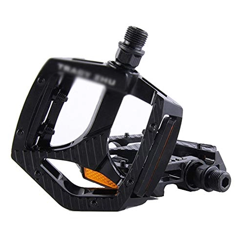 Mountain Bike Pedal : HYHY Outdoor Mountain Bicycle Pedals Anti-slip Aluminum Alloy Sealed Bearing Pedal Road Bike Pedals Cycling MTB Foot Plat