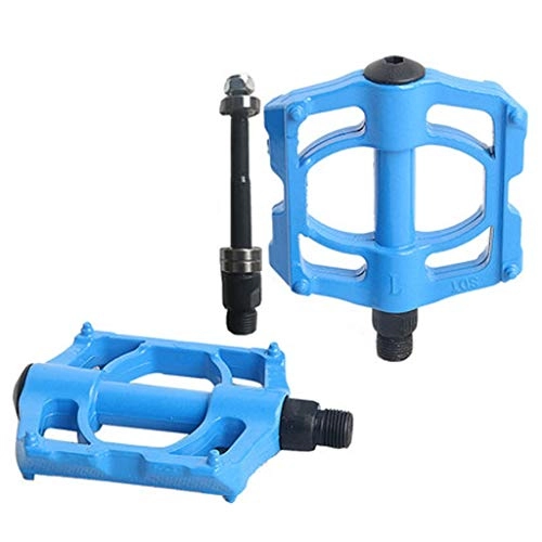 Mountain Bike Pedal : HYYSH Bicycle Pedals Mountain Bike Aluminum Alloy Pedals Bicycle Pedal Bearing (Color : C)