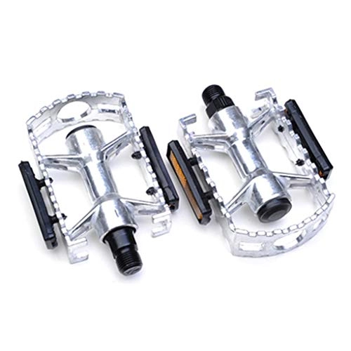 Mountain Bike Pedal : HYYSH Universal All-aluminum Mountain Bike Ankle Bicycle Pedal Anti-skid Pedal Modification Accessories (Color : D)