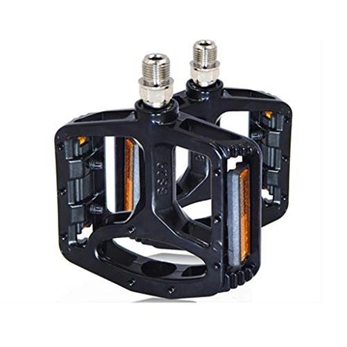 Mountain Bike Pedal : HYYSH Universal bicycle pedals mountain bike anti-skid road pedals adult bicycle accessories (black)