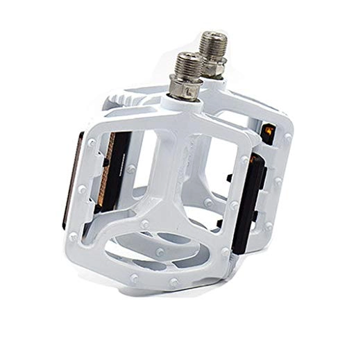 Mountain Bike Pedal : HYYSH Universal bicycle pedals mountain bike anti-skid road pedals adult bicycle accessories (white)