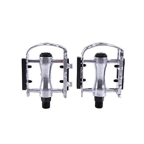 Mountain Bike Pedal : iFCOW cycling pedals, 2 pieces Aluminium Alloy Bicycle Pedals Cycling Pedals Mountain Bike Platform Pedals