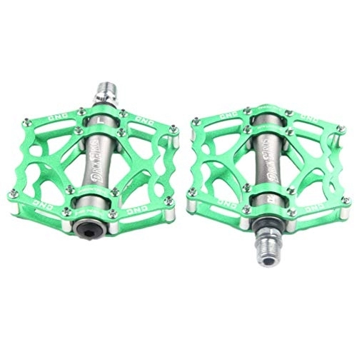 Mountain Bike Pedal : INOOMP 1 Pair Alloy Pedal Mtb Flat Pedals Anti-slip Bike Pedal Platform Pedals Crank Brothers Pedals Cycle Bike Clips Bearing Pedal Bike Pedals Riding Pedal Mountain Bike Component