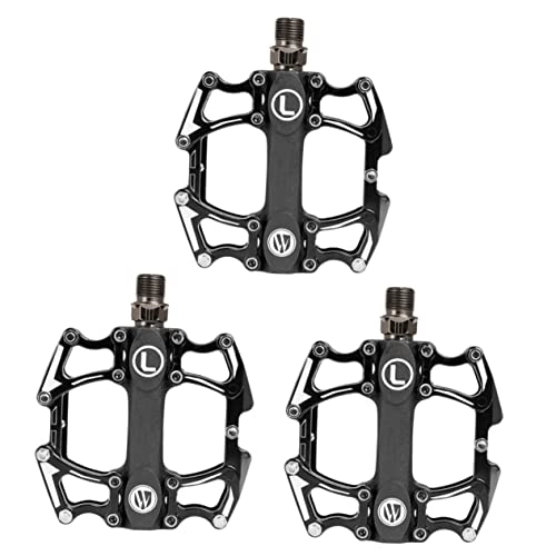 Mountain Bike Pedal : INOOMP 3pcs Non Slip Step Treads Antiskid Pedal Mountain Pedal Aluminum Alloy Pedal Bicycle Pedals Bicycle Accessories Mtb Flat Pedals Cleats Pedal Aluminium Alloy Bike Pedal Universal