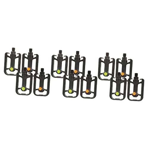 Mountain Bike Pedal : INOOMP 6 Pairs Pedals Pedal Bike K-y Bike Accessories for Kids Outdoor Accessories Road Bike Pedal Bicycle Accessories Cycling Accessories Mountain Bike Plastic Child Spindle