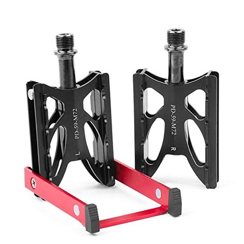 Mountain Bike Pedal : JINBAO Bicycle Pedal, Foot Support, Parking Rack Pedal, Stand Foot Brace, Aluminum Alloy, for Folding, Mountain, Road, City and Touring Bikes