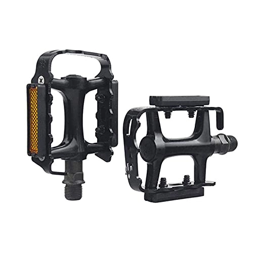 Mountain Bike Pedal : JINSP Bicycle pedals, A pair of bicycle pedal aluminum alloy mountain bike road bike pedal ultralight mountain bike accessories road bicycle pedals.