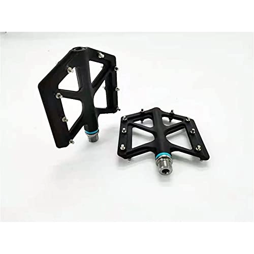 Mountain Bike Pedal : JINSP Bicycle pedals, A pair of titanium axle bicycle pedal nylon bearing mountain bike pedal high strength non-slip bicycle pedal road bicycle pedals.