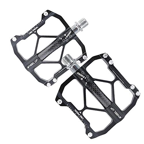 Mountain Bike Pedal : JW-YZWJ Aluminum Alloy Pedals, Mountain Road Bike Bearing Pedals, Non-Slip Pedals, Bicycle Accessories