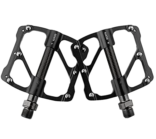 Mountain Bike Pedal : JXS Mountain Bike Aluminum Alloy Pedal, Waterproof And Sealed High-Speed 3 Bearings, Chromium Molybdenum Steel Shaft, General Bicycle Accessories