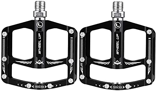 Mountain Bike Pedal : JZTOL 1 Pair Aluminum Alloy Pedal Practical Mountain Bike Pedal Non-Slip Platform Flat Pedal For Outside Outdoor Outdoor Sports Props