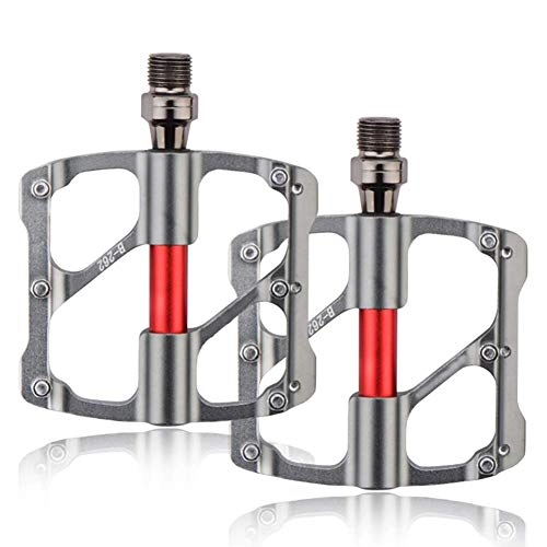 Mountain Bike Pedal : kaige Mountain Bike Pedals High-Strength Non-SlipUltra Strong Colorful Aluminum Alloy CNC Machined Cycling Sealed 3 Bearing Pedals for BMX MTB 9 / 16" WKY