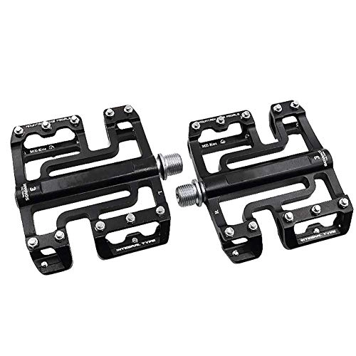 Mountain Bike Pedal : kaige Non-Slip Mountain Bike Pedals, Ultra Strong Colorful Cr-Mo CNC Machined 9 / 16" 3 Sealed Bearings for Road BMX MTB Fixie Bikes WKY