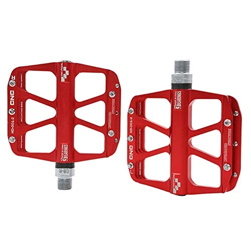 Mountain Bike Pedal : kaige Platform Bike Pedals Anodized CNC Aluminum Alloy Sealed Bearing 9 / 16" Bicycle for Road Mountain BMX MTB WKY