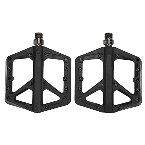 Mountain Bike Pedal : Keenso Mountain Bike Pedals, Nylon Anti‑slip 3 Bearing Bicycle Pedals Mountain Bike MTB Bicycle Pedals Cycling Platform Flat Pedals Bicycles and Spare Parts