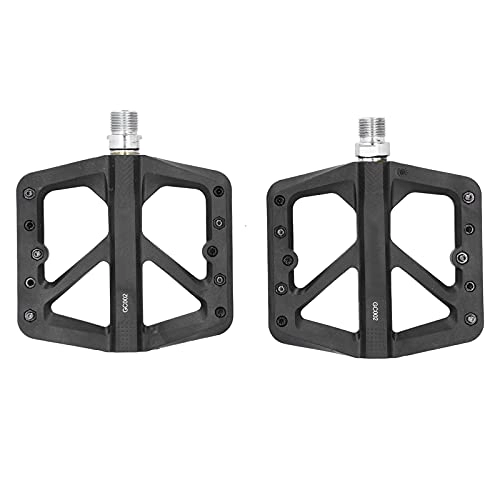 Mountain Bike Pedal : Keenso Mountain Bike Pedals, Nylon Anti‑slip Bicycle Pedals MTB Road Bike Pedals Cycling Platform Foot Pedals Bicycles and Spare Parts
