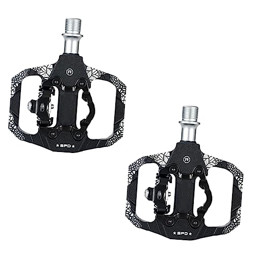 Mountain Bike Pedal : Kisangel 2 Pairs Bicycle Pedal Mountain Bike Flat Pedals Metal Pedals Mtb Cycling Pedal Bike Pedal Metal Sealed Bearing Pedals Bike Pedals Cycling Supplies Racing Car Child Aluminum Alloy