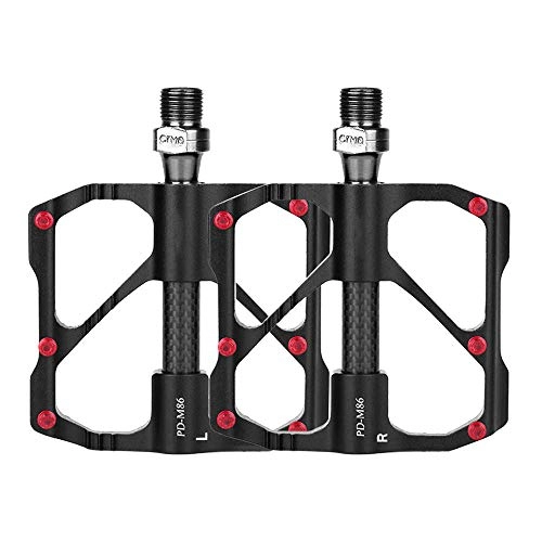 Mountain Bike Pedal : KOUPA Bike Pedals - Ultra-Light Aluminum Mountain Bike Pedals Spare Parts, Rugged and Easy to Install, Suitable for Road Bikes, Mountain Bikes