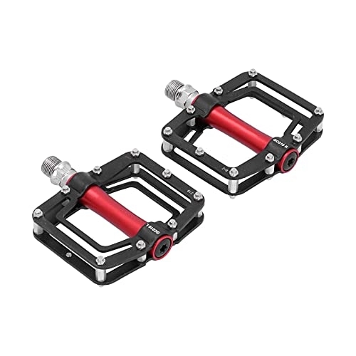 Mountain Bike Pedal : KUIDAMOS Bicycle Pedals, Mountain Bike Pedals High‑ Threaded Interface ‑molybdenum Steel Shaft for Mountain Bike
