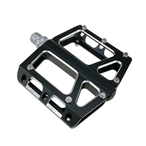 Mountain Bike Pedal : KXDLR Bike Pedals 9 / 16 Inch Mountain Bicycle Pedals Aluminium Alloy Flat Cycling Pedals with Sealed Bearings, 1 Pair