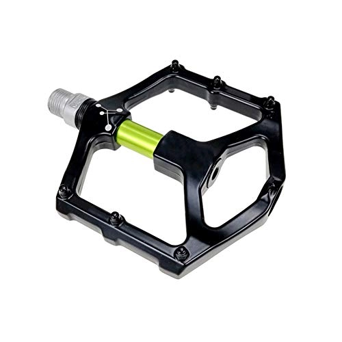 Mountain Bike Pedal : KXDLR Bike Pedals Wide Platform Mountain Bicycle MTB Pedals Flat Aluminum CNC Machined Sealed Bearings 9 / 16" for BMX MTB