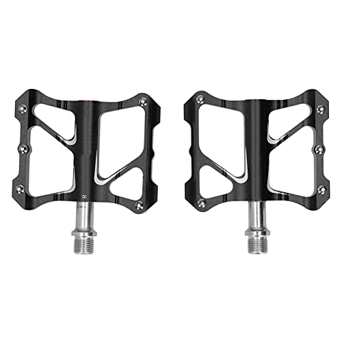 Mountain Bike Pedal : Lantuqib Mountain Bike Pedals, Aluminum Alloy Pedals Flat Pedals for Road Bike for Outdoor