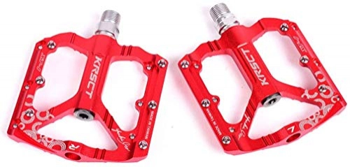 Mountain Bike Pedal : LBHH Bicycle Pedal Bike Pedals Ultralight Durable CNC Aluminum Mountain Bike Pedal With Sealed Bearings 12pcs Anti-Slip Pins Surface 9 / 16" Screw Thread Spindle MTB BMX Cycling Bicycle Pedals