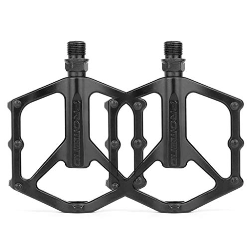 Mountain Bike Pedal : LDDLDG Mountain Bike Pedals Composite Bearing Lightweight 9 / 16" MTB Bicycle Pedals with Wide Flat Platform