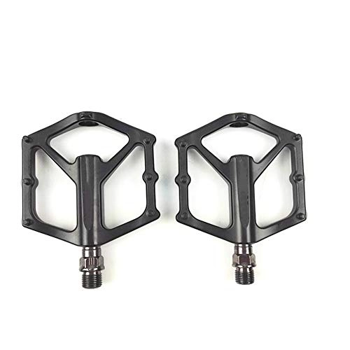 Mountain Bike Pedal : Leslaur Mountain Bike Pedals Aluminum Alloy Pedals Bearing Pedals Bicycle Pedals Pedals Ultralight Durable