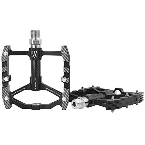 Mountain Bike Pedal : Letton Ultralight Bike Pedals, High Class Aluminum Alloy Bike Pedal For Mountain Road Bike with 2 Ultral Sealed Bearings, Bicycle Pedals, 9 / 16" Spindle