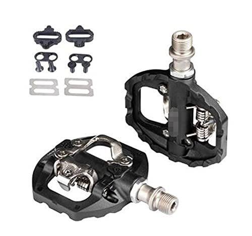 Mountain Bike Pedal : liangzai Fit For MTB Bike Self-locking Pedal Nylon DU+3 Peilin Bearing Mountain Clipless Bike Bicycle Fit For Pedal Inc Cleats Pedal Bicycle Parts hilarity (Color : MTB PD F91)